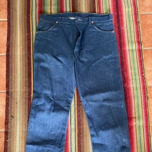 Wrangler vintage dead stock denim 38x38